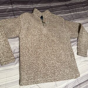 Cozy Brown Sherpa Sweater